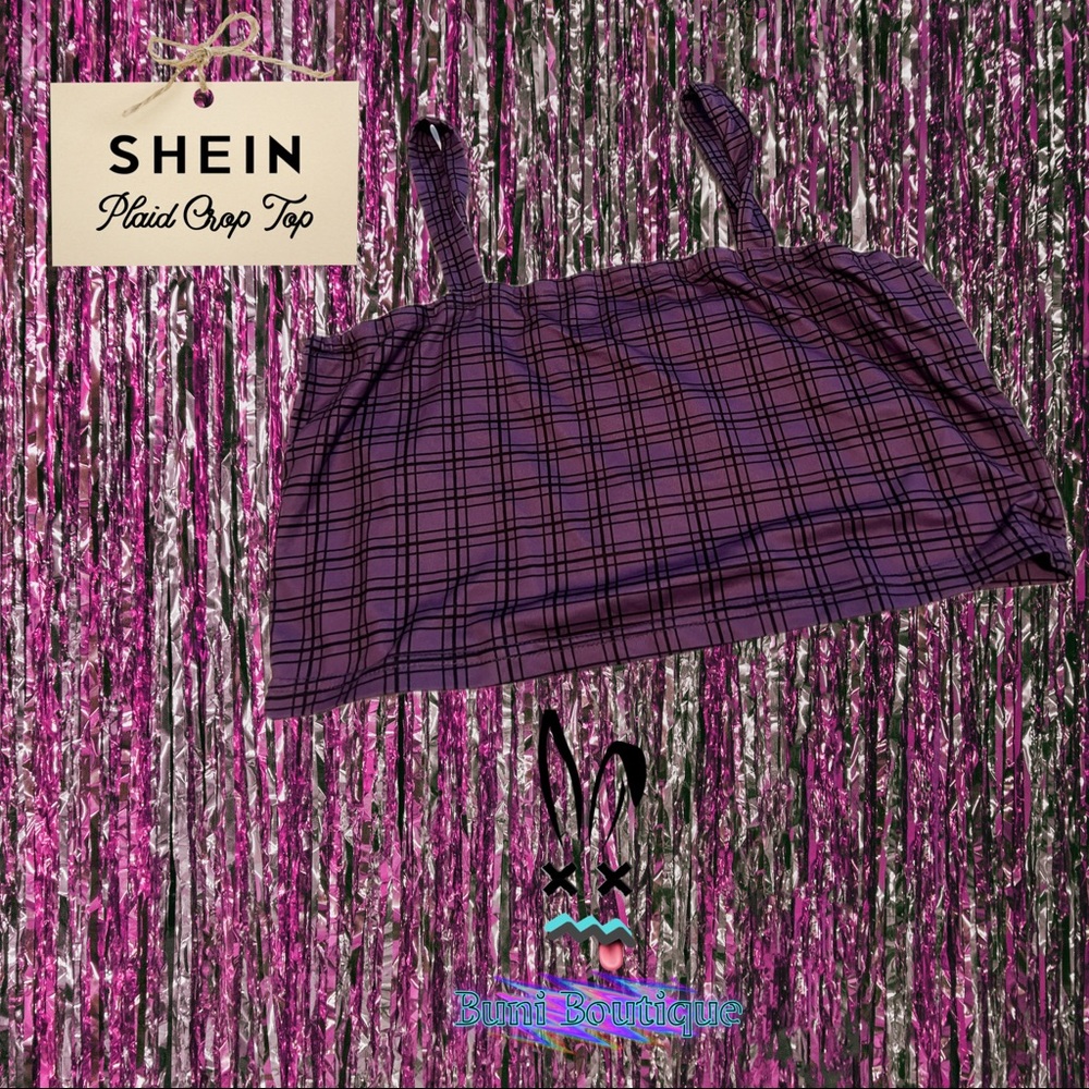 ❌SOLD ON VINTED❌shein Plain Crop Top